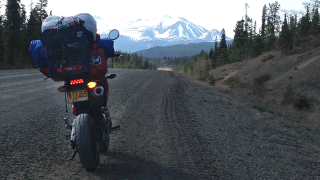 Illustration for article titled This Nutty Bastard Rode A Honda Grom From Portland To Alaska